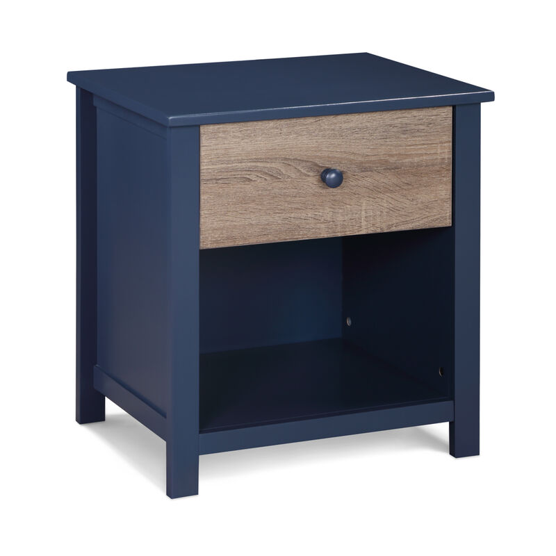 Connelly Nightstand Midnight Vintage Walnut