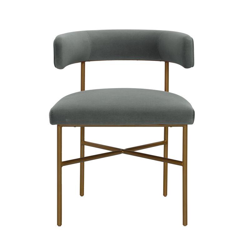 Kim Performance Velvet Chair