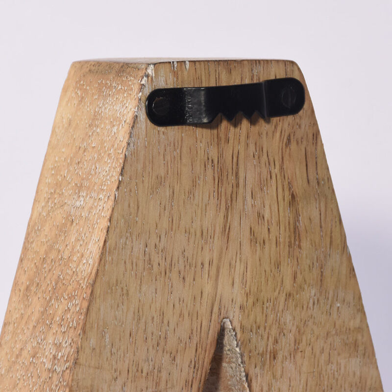 Vintage Natural Handmade Eco-Friendly "A" Alphabet Letter Block For Wall Mount & Table Top Décor