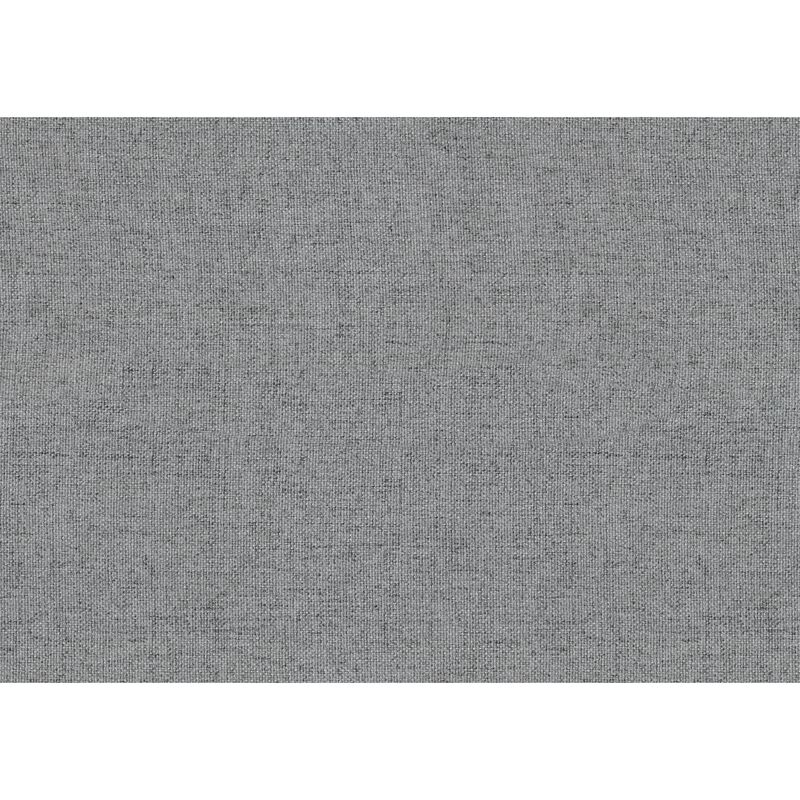 Engi Accent Sofa, Smooth Gray Polyester, Attached Back Cushion - Benzara