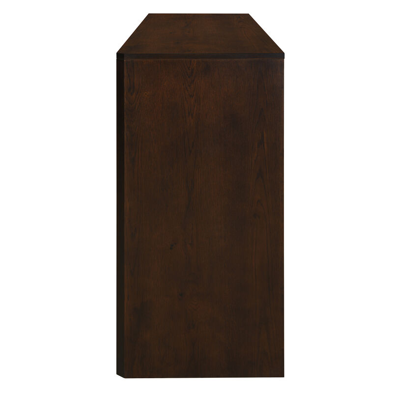 Merax Retro Sideboard Cabinet with Adjustable Shelves