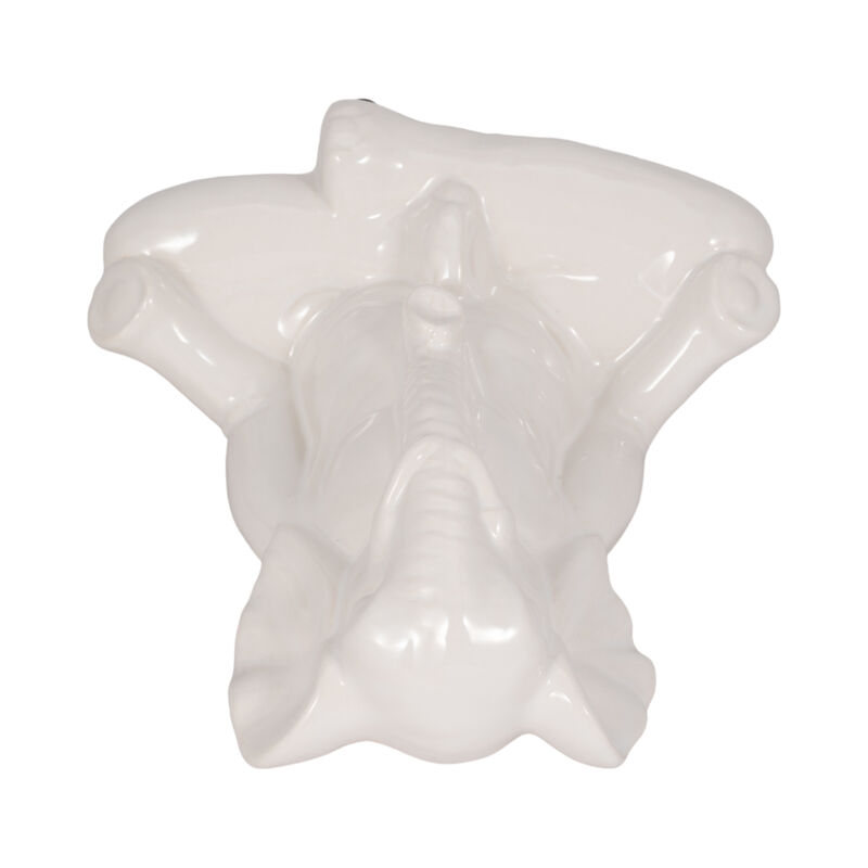 Ceramic 7" Yoga Elephant