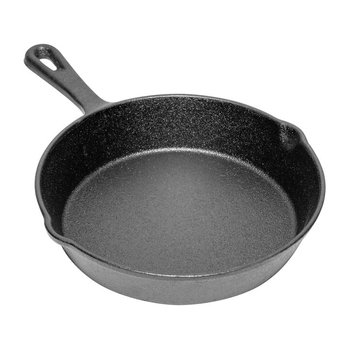 Durable Pre Seasoned Cast Iron 8 in. Frying Pan