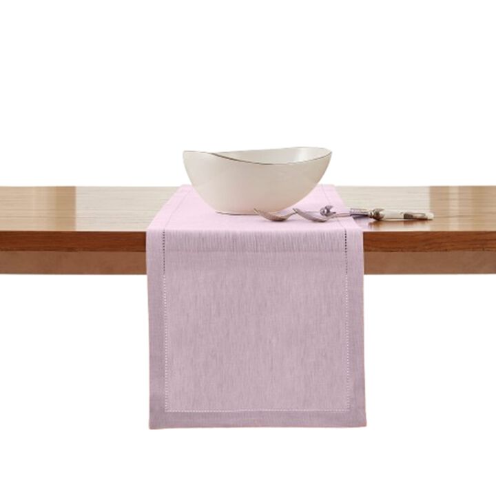 Solino Home 100% Pure Linen Table Runner 14 x 108 Inch | Milan