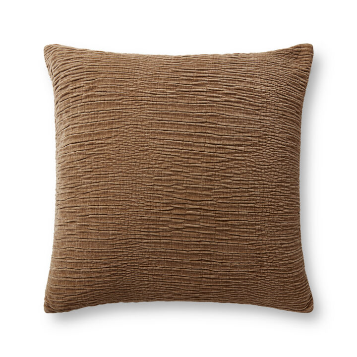 Brown 22''x22'' Down Pillow