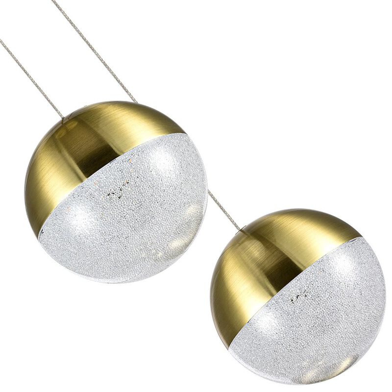 VONN Lighting 5-Light Pendant Lighting Height Adjustable Integrated LED Chandelier