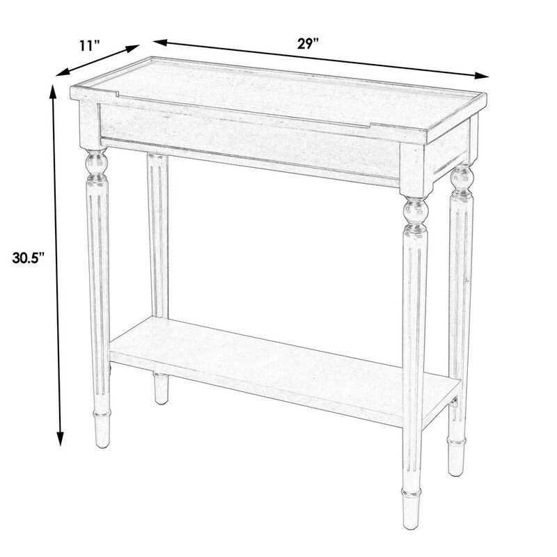 Butler Specialty Company Aubrey Console Table, Medium Brown