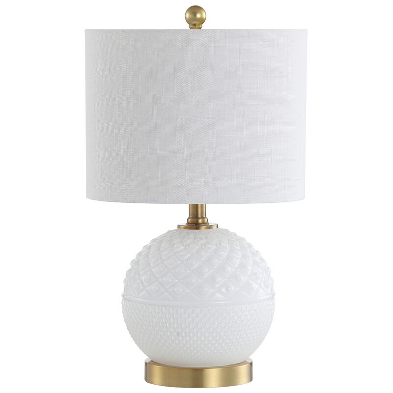 Julienne Glass/Metal LED Table Lamp