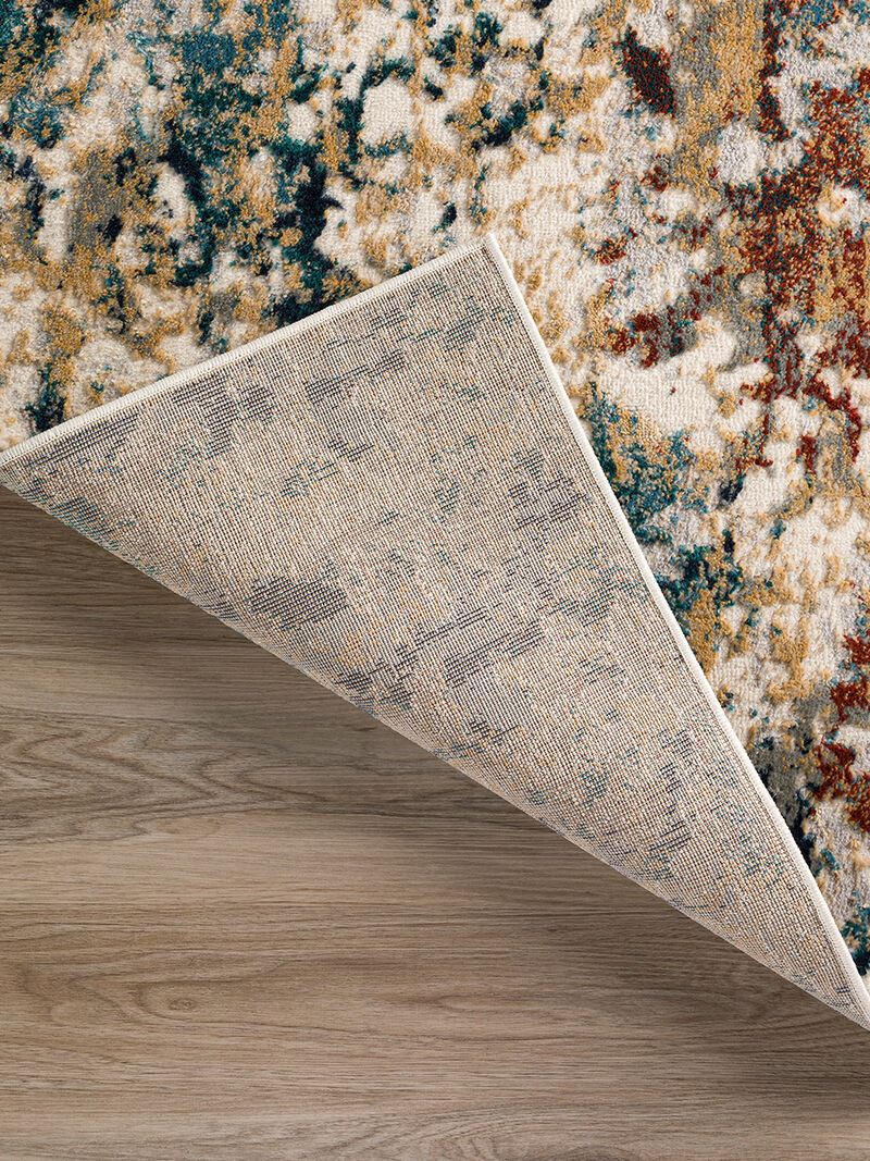 Karma KM26 Multi 3'3" x 5'1" Rug