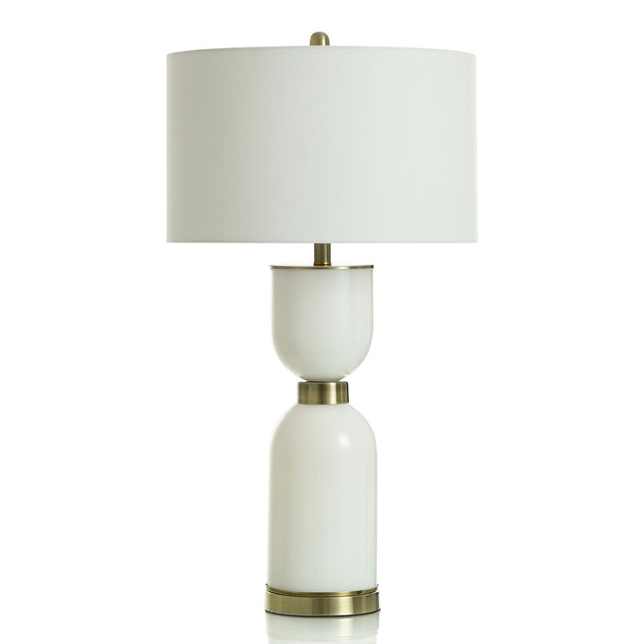 White Zin Table Lamp