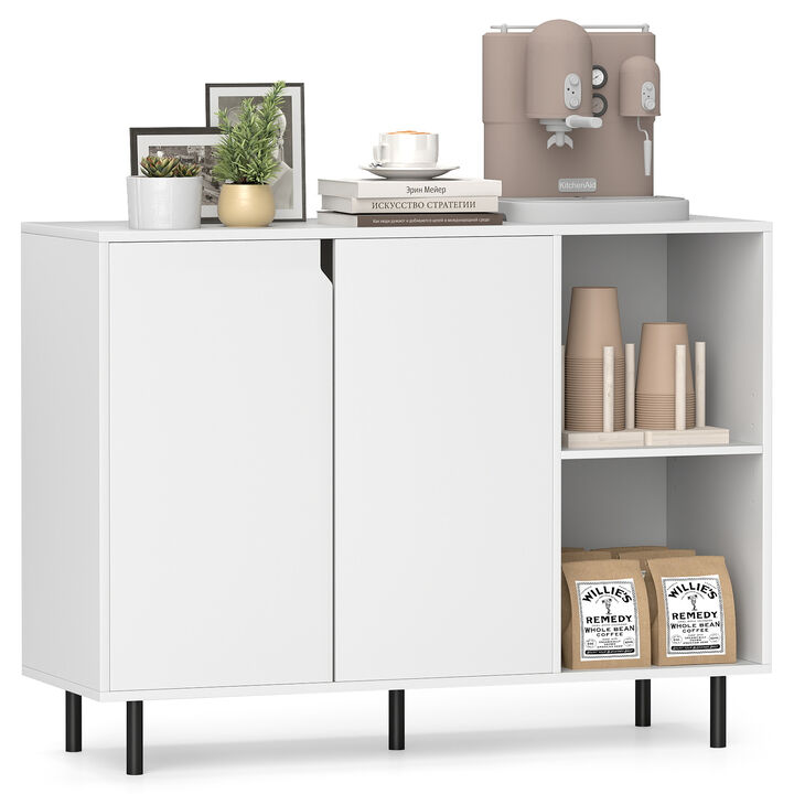 Sideboard Buffet Cabinet Kitchen with Adjustable Shelves
