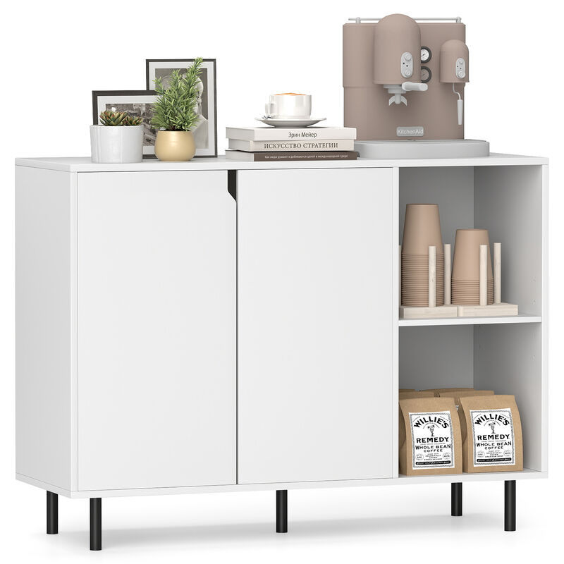Sideboard Buffet Cabinet Kitchen with Adjustable Shelves
