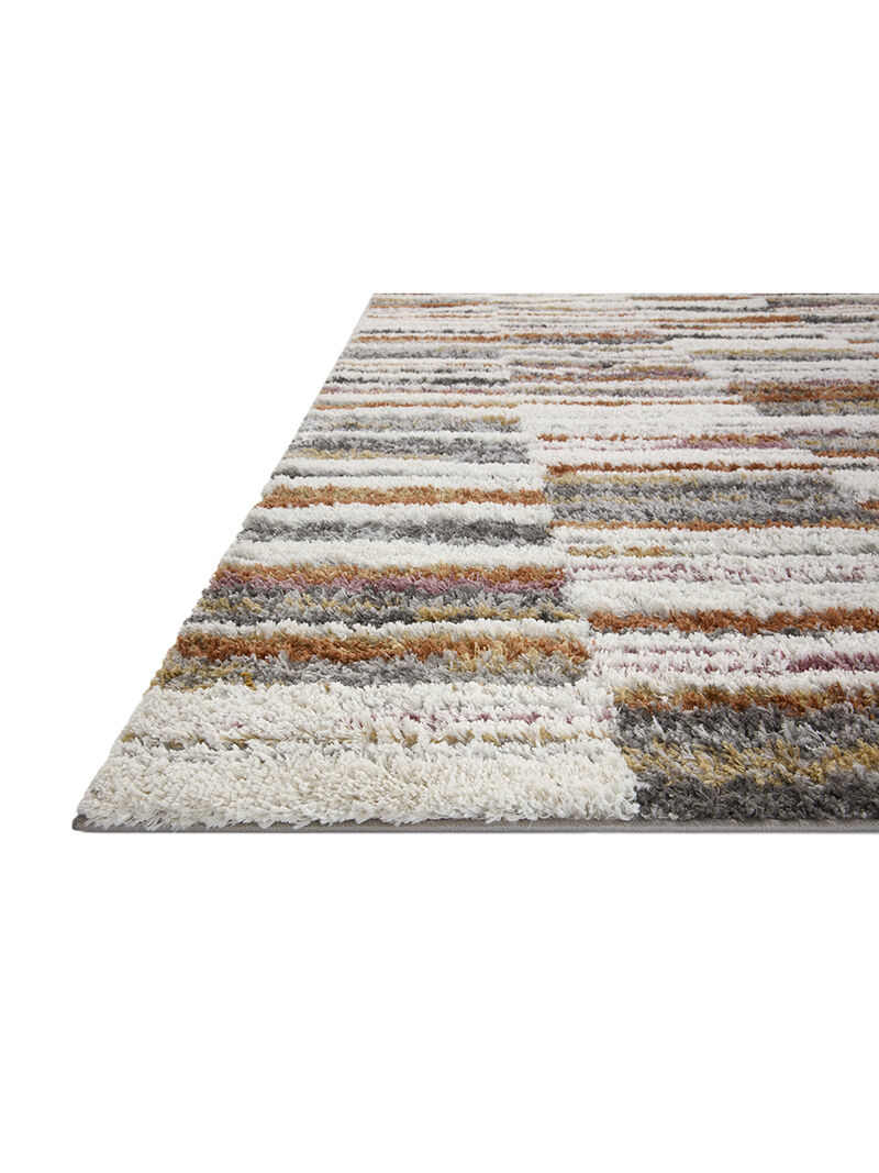 Levitt LEV03 Ivory/Sunset 7'10" x 10' Rug