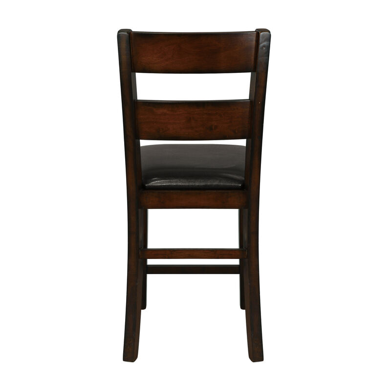 Wooden Counter Height Chairs Set of 2