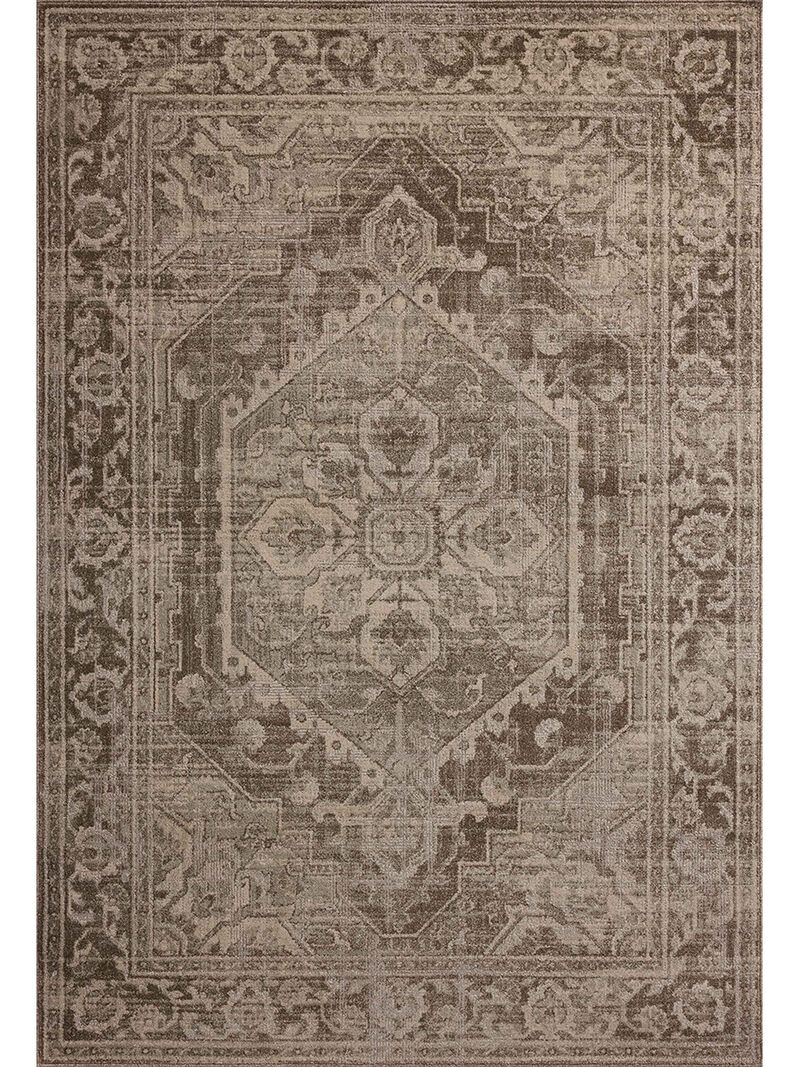 Mona Cocoa/Stone 10'0" x 14'0" Area Rug by Magnolia Home by Joanna Gaines x Loloi