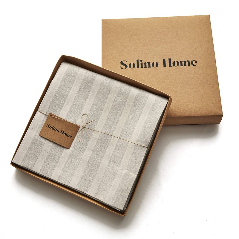 Solino Home 100% Pure Linen Zoe Curtain