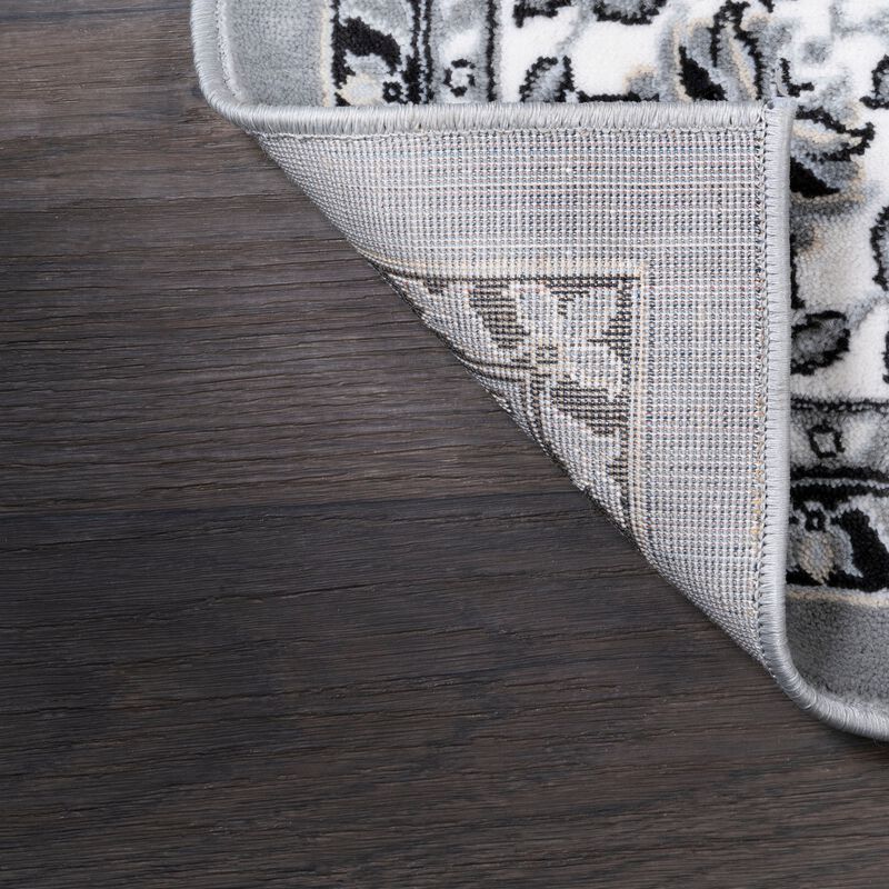 Palmette Modern Persian Floral Area Rug