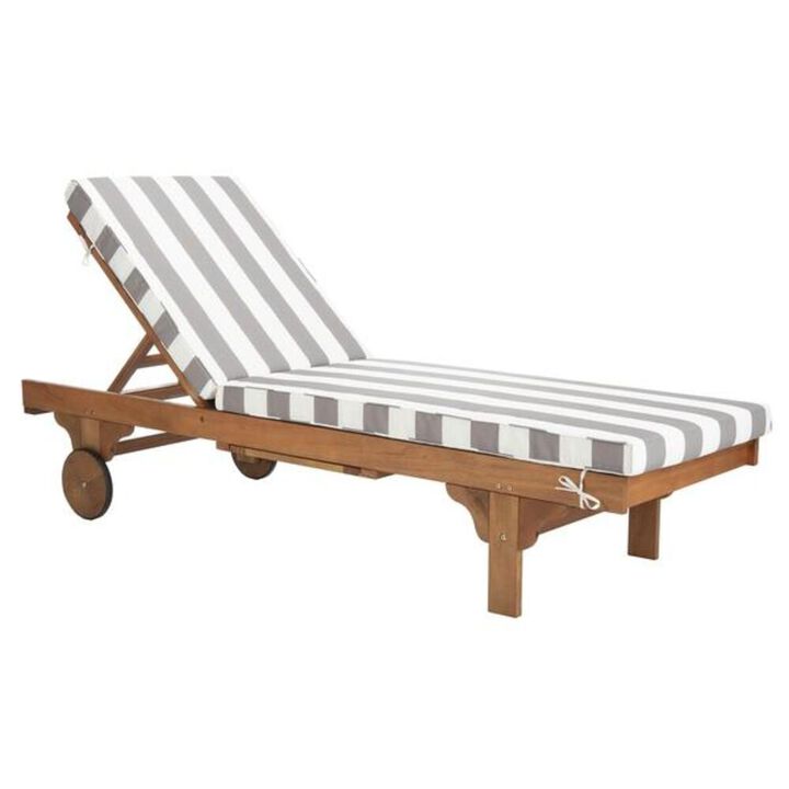 Belen Kox Manor Garden Chaise Lounge Chair with Side Table, Belen Kox