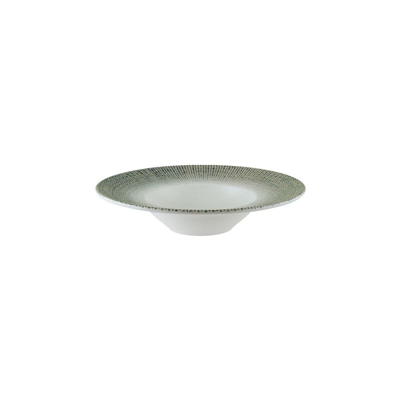 Sway dia.11" h:2.5" 14 oz. Round Decorated Porcelain Bowl (Set of 2)