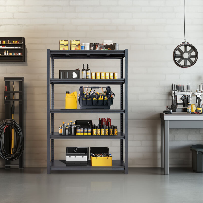 Adjustable Garage Shelves Heavy-Duty Storage Rack for Tools, Equipment & Home Organization