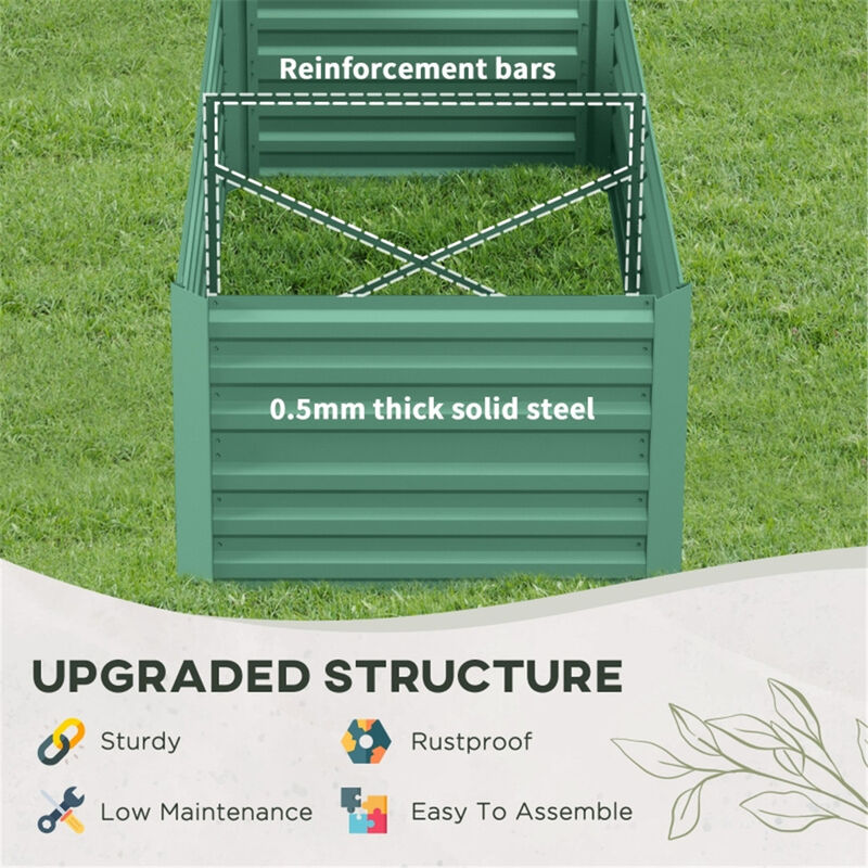 Outdoor Planter Box for Gardening and Planting Needs