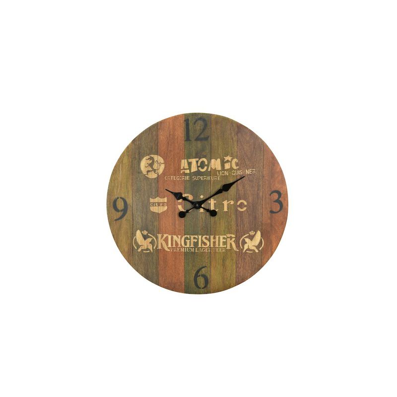 Taran Designs Sylvia Solid Wood Wall Clock
