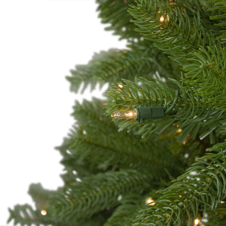6.5' Pre-Lit Palisades Fir Artificial Christmas Tree - Clear Lights