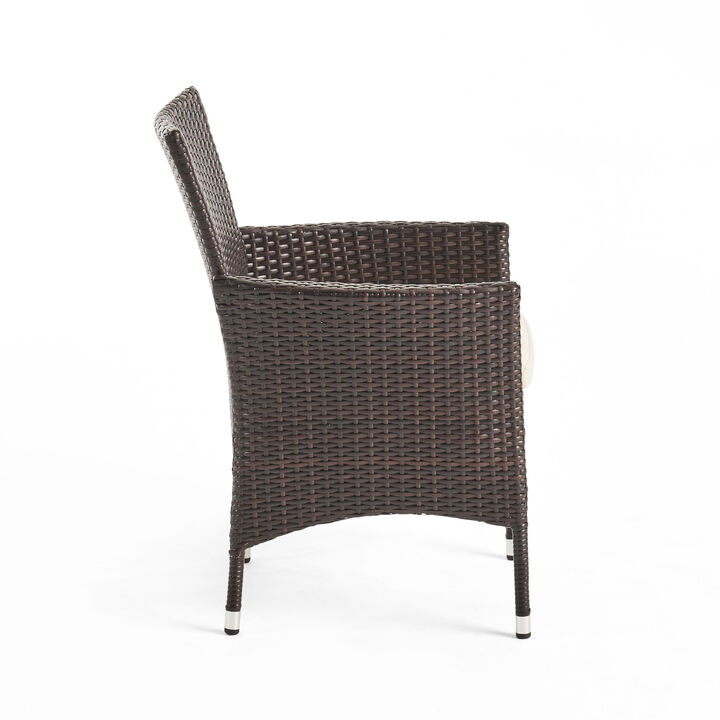 Merax 2 PCS Outdoor Wicker Dining Chairs