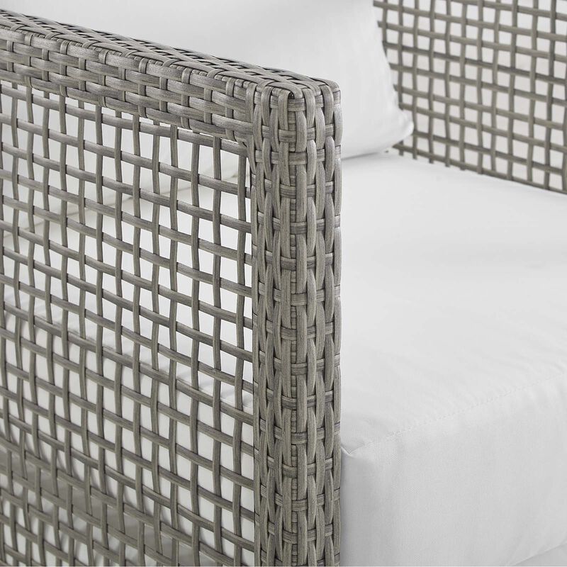Modway - Aura Outdoor Patio Wicker Rattan Loveseat