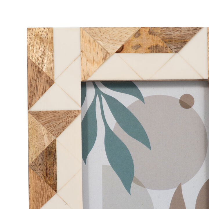 4"x6" Geo Woven Photo Frame