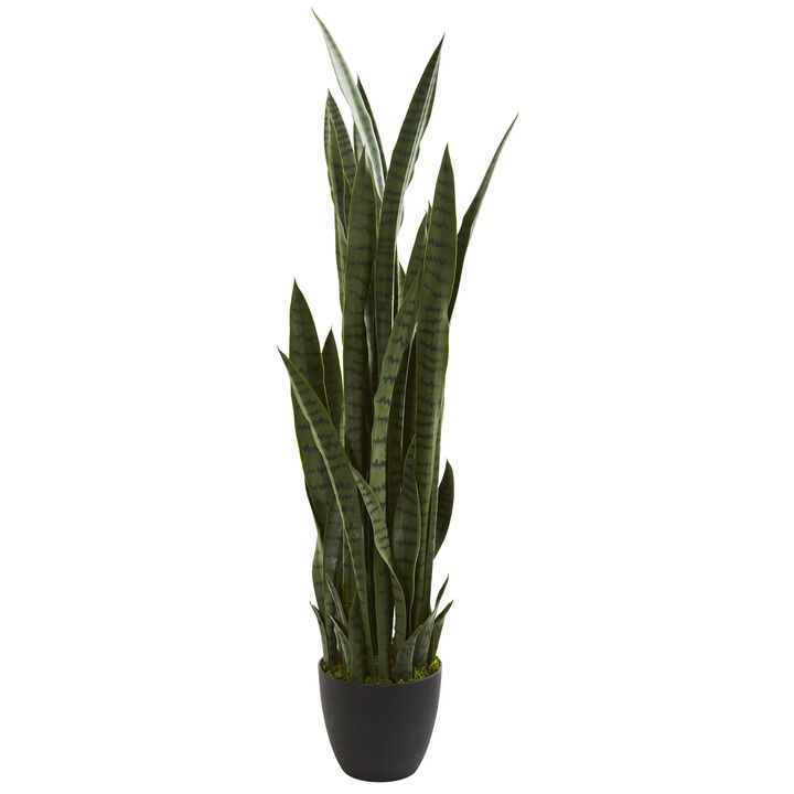 Hivvago 46" Sansevieria Artificial Plant