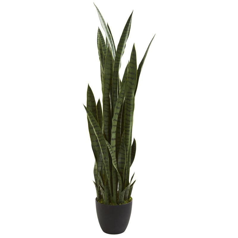 Hivvago 46" Sansevieria Artificial Plant