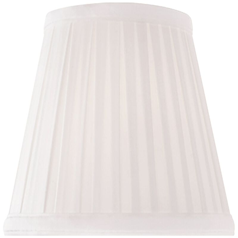 5" Silk Pleat Candle Clip Shade