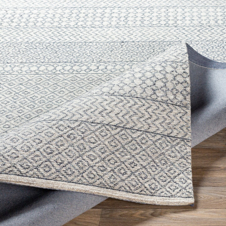 Maroc MAR-2301 2' x 3' Gray Rug