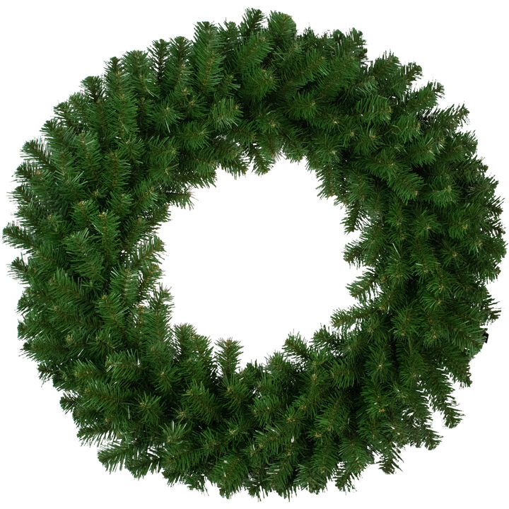 Deluxe Dorchester Pine Artificial Christmas Wreath  30-Inch  Unlit