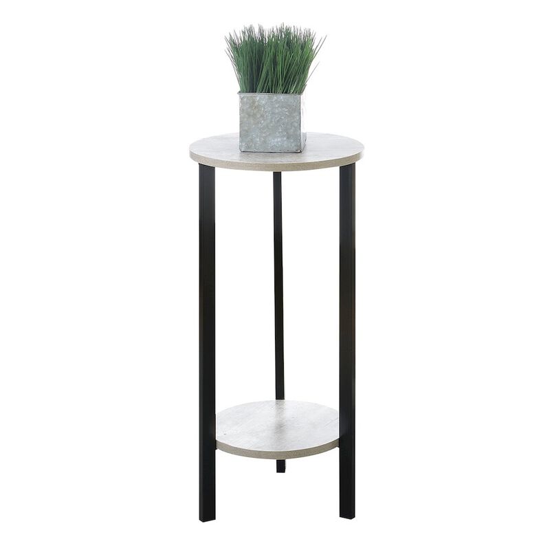 Convience Concept, Inc. Graystone 31 inch 2 Tier Plant Stand