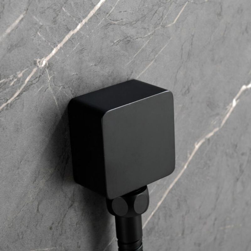 Luxury Shower Systems Wall-Mounted Rainfall Shower Head & Handheld Combo for Modern Bathrooms