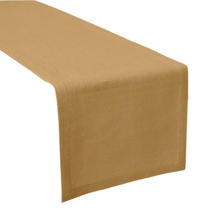 Solino Home 100% Pure Linen Table Runner | Diana for Spring & Easter