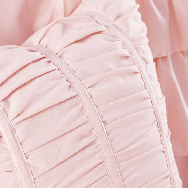 Belen Kox Blush Ruffled Microfiber Comforter Set, Belen Kox