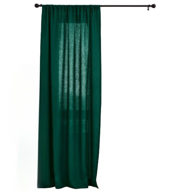 Solino Home 100% Pure Linen Curtain | Linen for Thanksgiving, Christmas