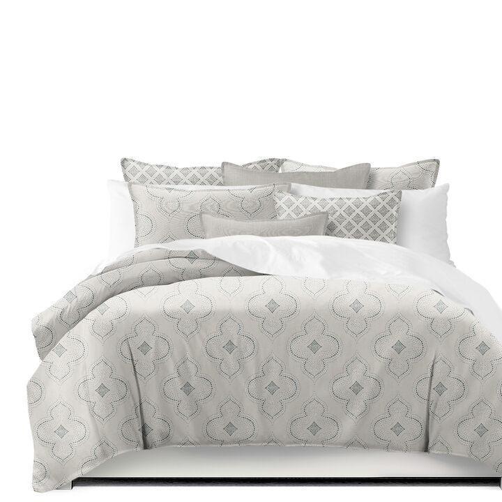6ix Tailors Fine Linens Shiloh Linen Coverlet Set