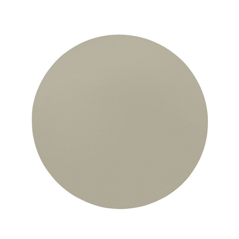 Lumii Dining Table, High Gloss Gray Solid Rubberwood, Round 47 Inch - Benzara