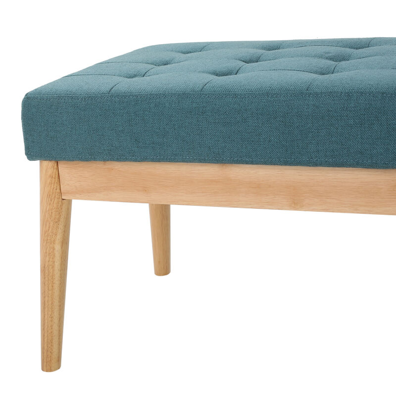 Merax Modern Upholstered Ottoman Bench Footrest