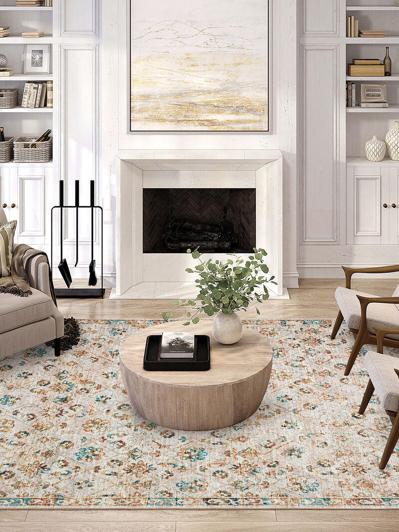 Jericho JC8 Parchment 3' x 5' Rug