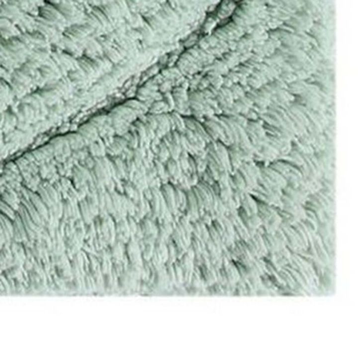 Knightsbridge Echo 220 GSF Non Skid Back Bath Rug 24 x 40 - Sage