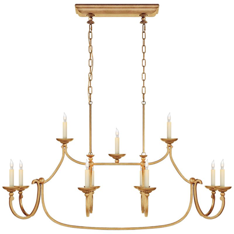 Flemish Large Linear Pendant