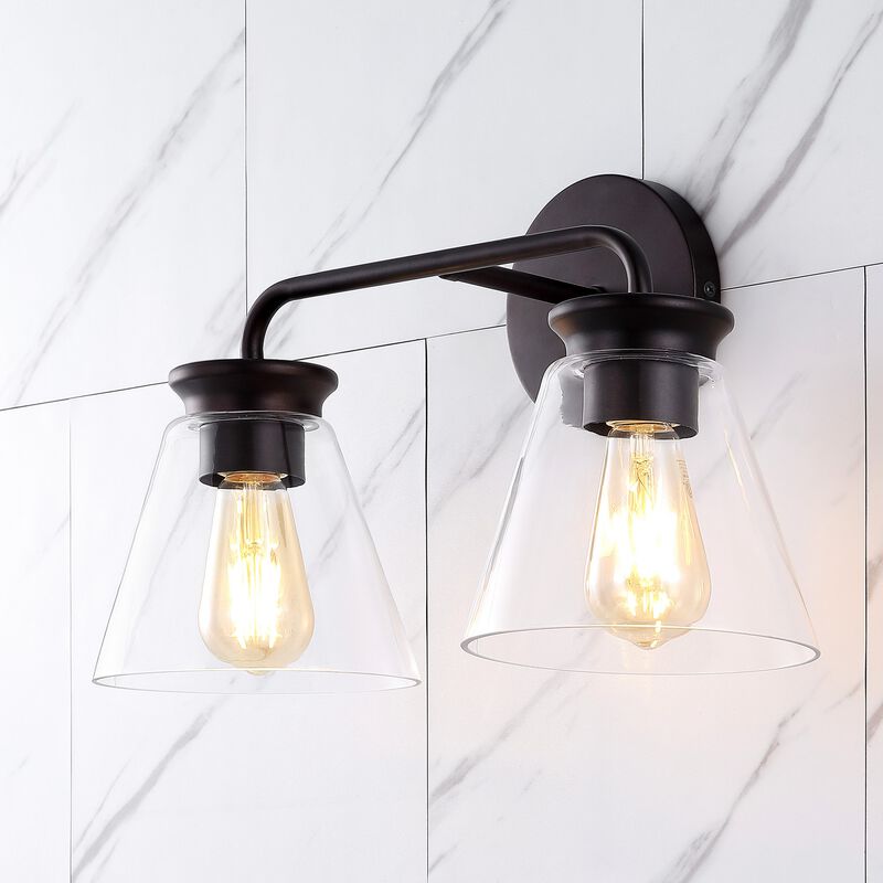 Kondo Modern Farmhouse Iron LED Vanity