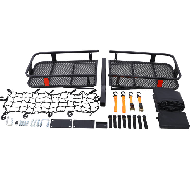 Streamdale Cargo Carrier with Waterproof Bag, 500 lbs Capacity