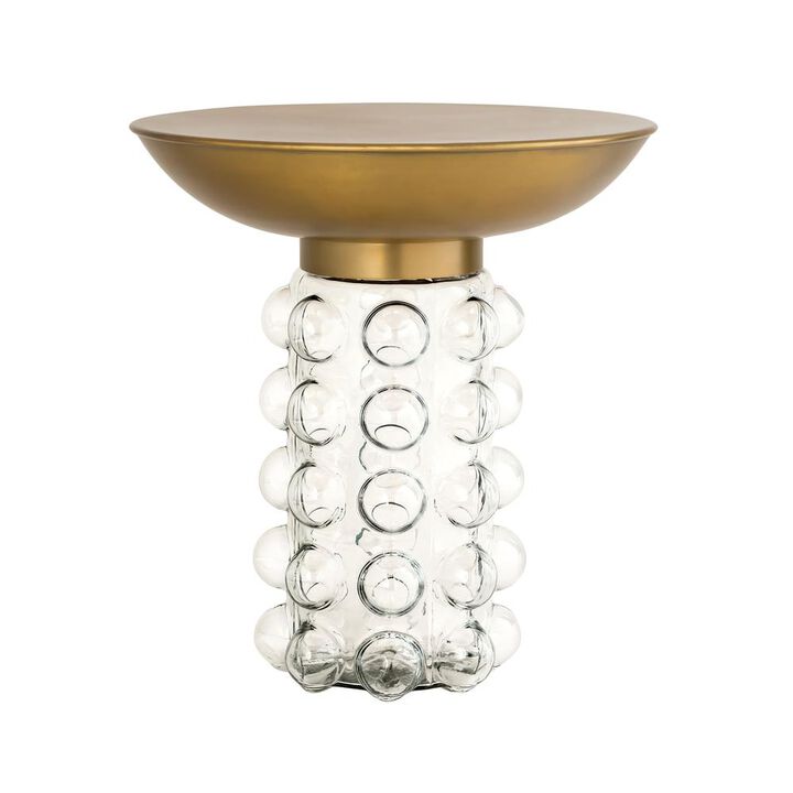Belen Kox Playful Glass and Brass Side Table, Belen Kox
