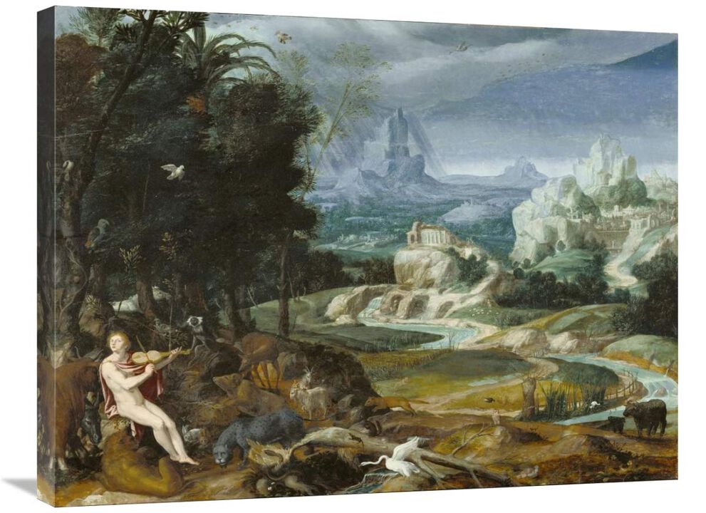 Landscape with Orpheus-Canvas Art-32x24